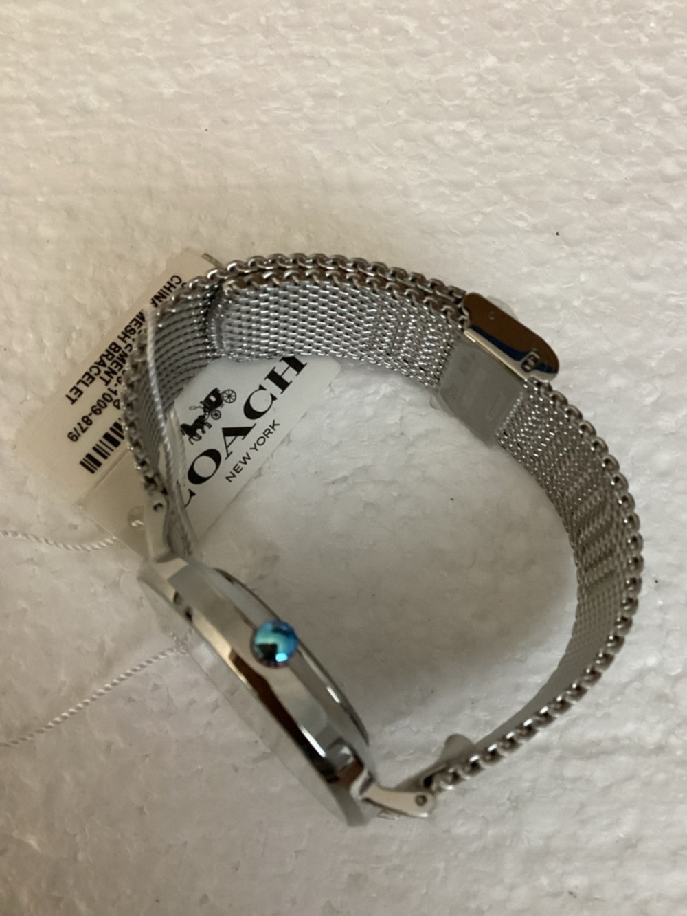 Men's Charles Stainless Steel Mesh Bracelet Watch 41mm 14602590 - Picture 9 of 13